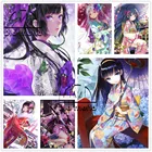 Полноформатная алмазная живопись, аниме мультфильм, сделай сам, алмазная вышивка, вышивка крестиком, японское кимоно, мозаика для девочек, настенное искусство, декоративная наклейка