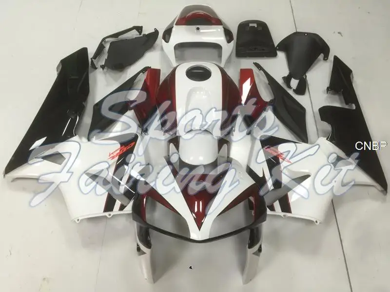 Обтекатели для CBR 600 RR 2005-2006 белый красный черный обтекатель мотоцикла Honda CBR600RR 05