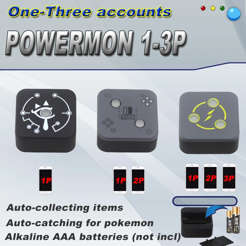 Автоматический захват Powermon 1P 2P 3P Bluetooth-совместимая Интерактивная фигурка игрушка