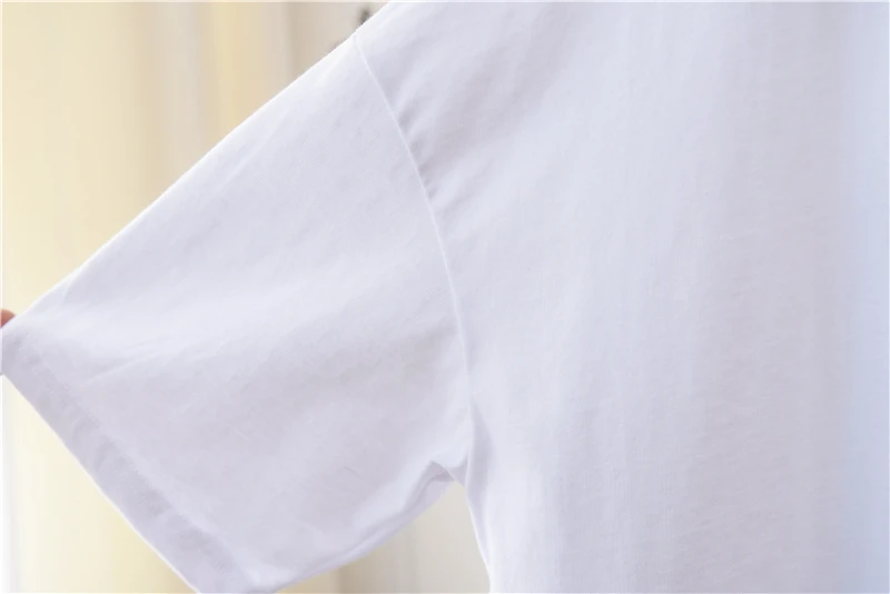 

Plus Long Summer Women Short Sleeve Graphic Oversized Tee Tunic Top 2021 BF Style Female Loose Cotton Casual Tee Dress