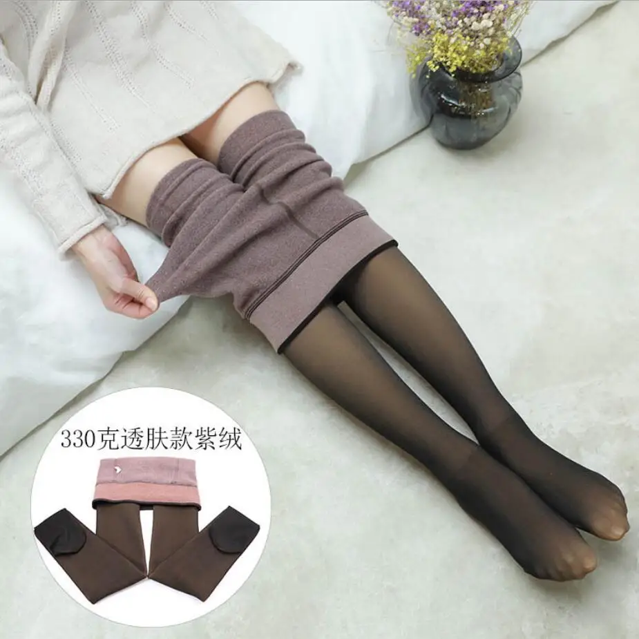 velvet skin 330g Новинка, 80 г-350 г, плюс бархатные утолщенные зимние колготки, женские колготки, collant femme, сексуальные трусики, rajstopy, теплые, medias de mujer, осень 482 - Цвет: velvet skin 330g
