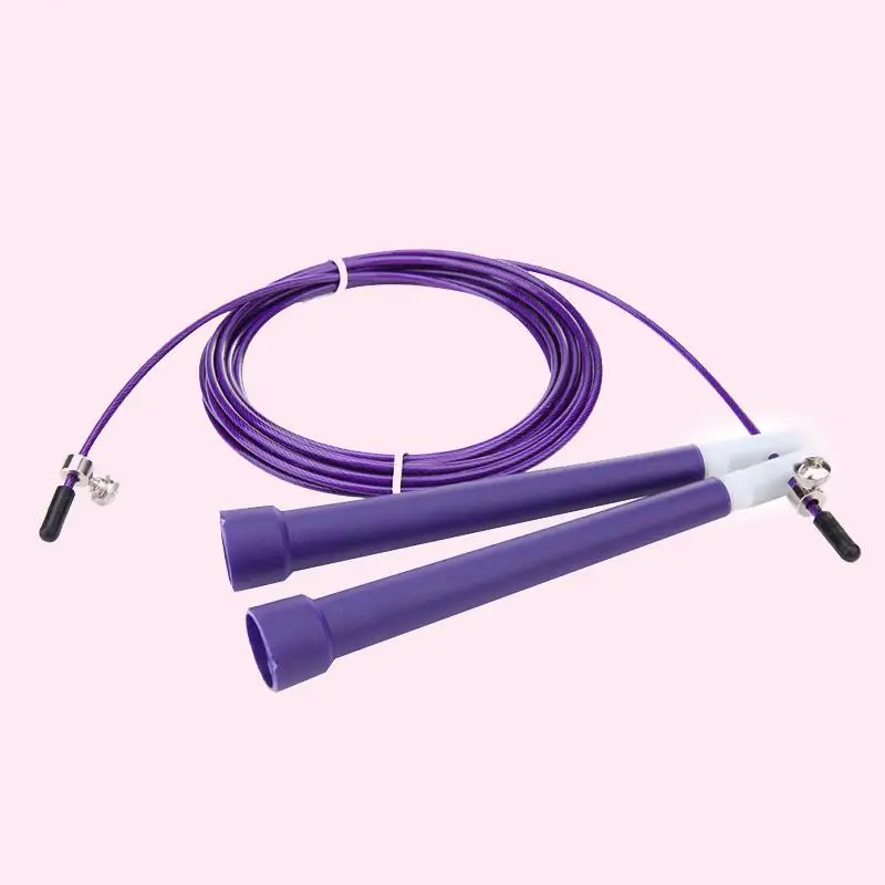 

Steel Skipping Rope Speed Jump Gym Boxing Exercise Crossfit Adjustable Cable