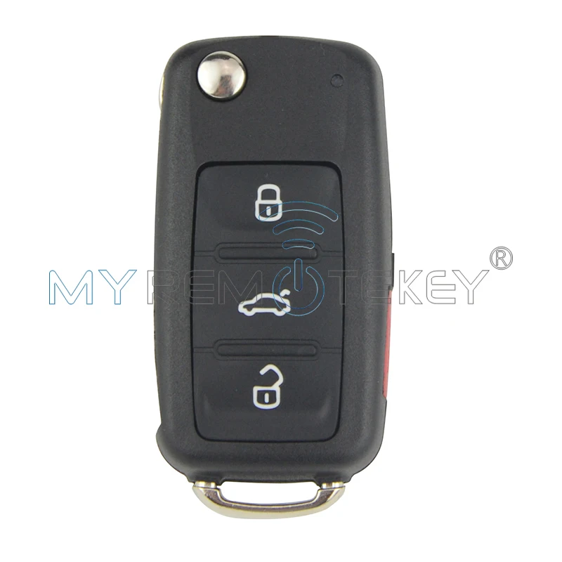 

Remtekey Flip car remote key 4 button 5K0837202AE 315 Mhz for VW Bettle CC EOS Golf Jetta Passat Tiguan Touareg 2014 2015 2016