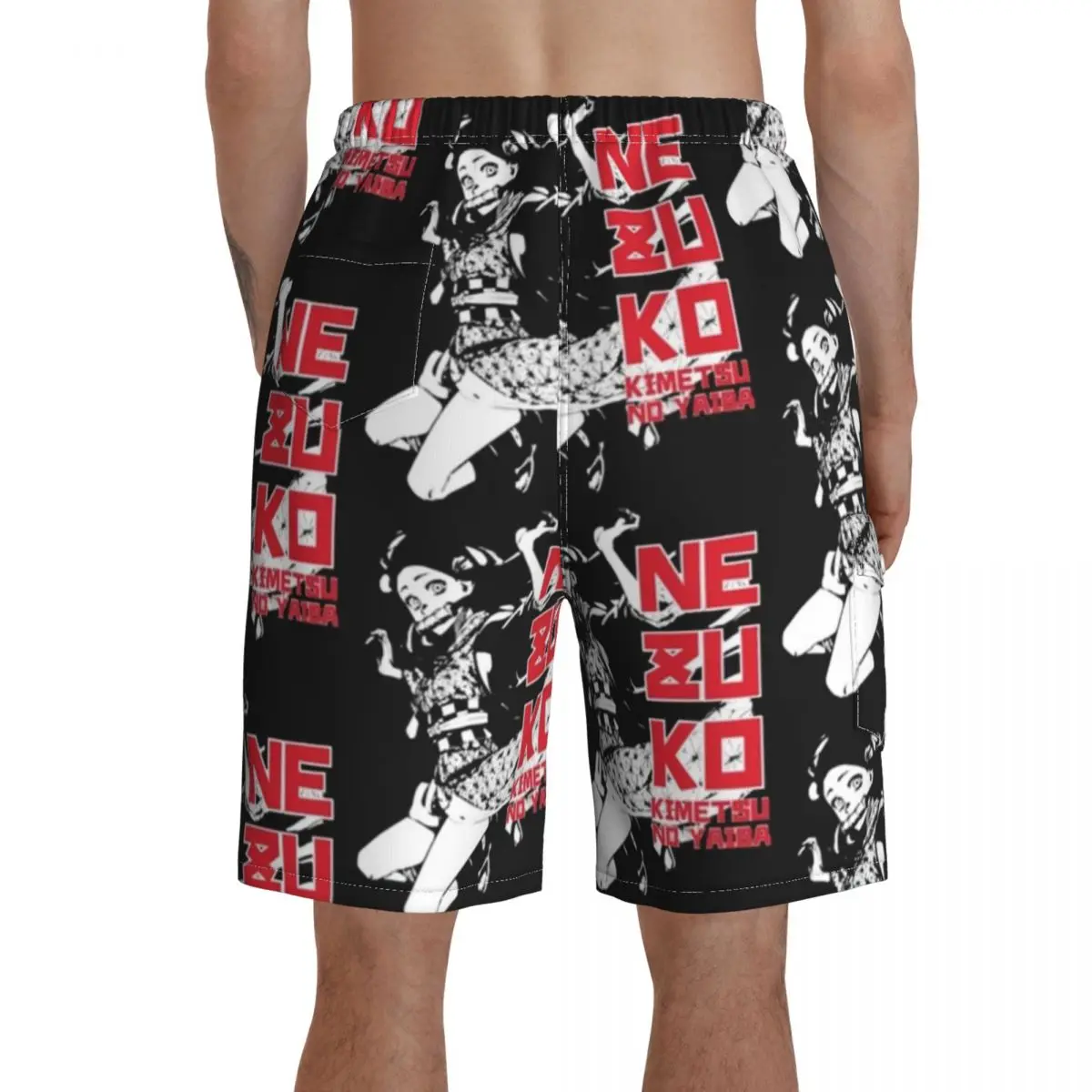 

Demon Slayer Board Shorts Bathing Swimming Trunks Polyester Pattern Men Swim Trunks