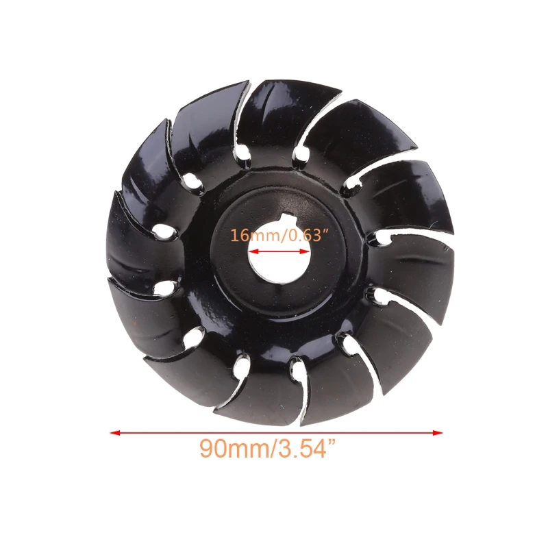 12 зубьев 16 мм Многофункциональный диск для резьбы по дереву угловая шлифовальная