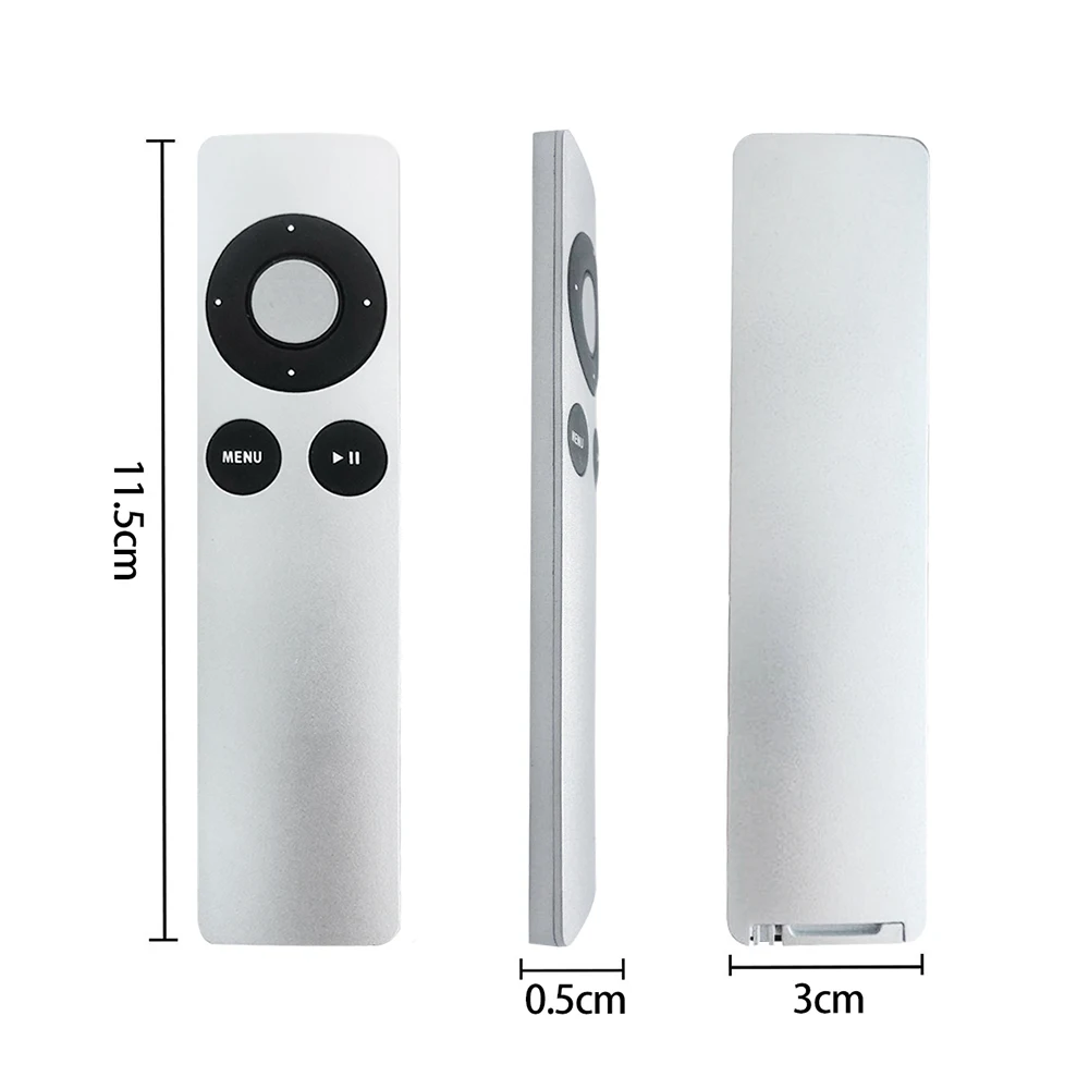 

Universal Replacement Remote Control for Apple TV TV1 TV2 TV3 Mini Remote Controller for MC377LL/A MD199LL/A for Macbook Pro