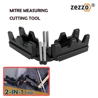 zezzo%c2%ae 2 in 1 mitre measuring cutting tool miter saw accessories measuring and sawing mitre angles cutting tool dropshipping