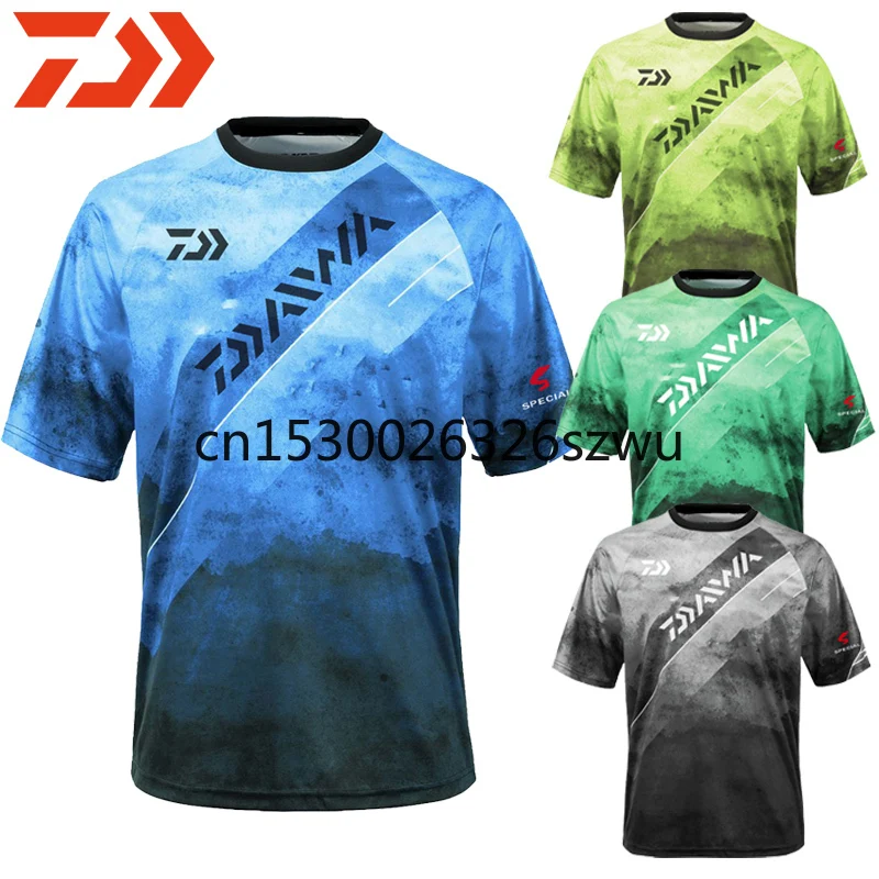 

Outdoor sports quick dry summer man yamato fishing shirt T-shirt man short-sleeved camouflage fishing suit breathable fishing su