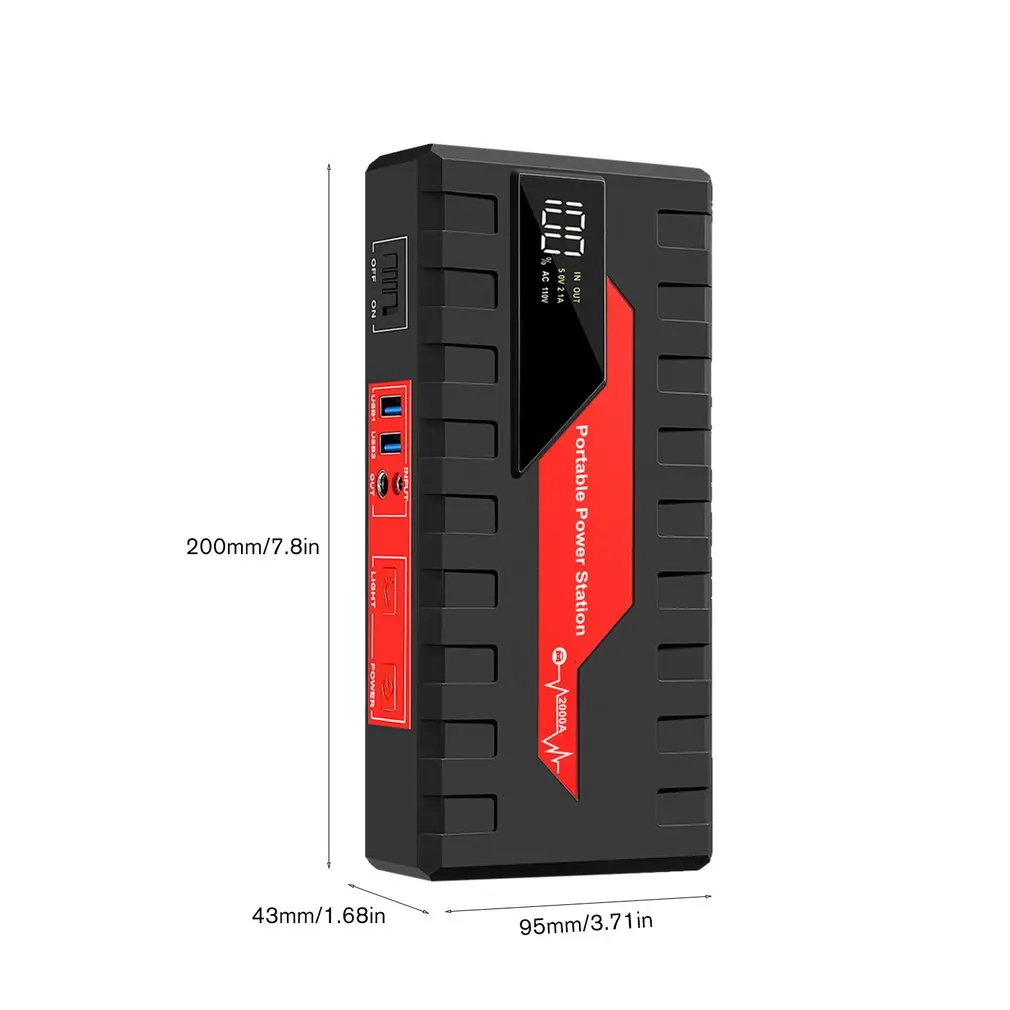 TC85S автомобильный стартер 12 В Power Bank портативное автомобильное зарядное