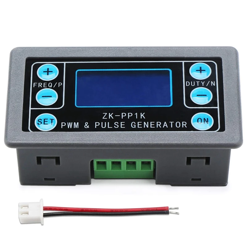 

PWM Pulse Generator, Dual Mode Adjustable Function Generator Variable Pulse Width Frequency Duty Cycle Square Rectangular Wave S