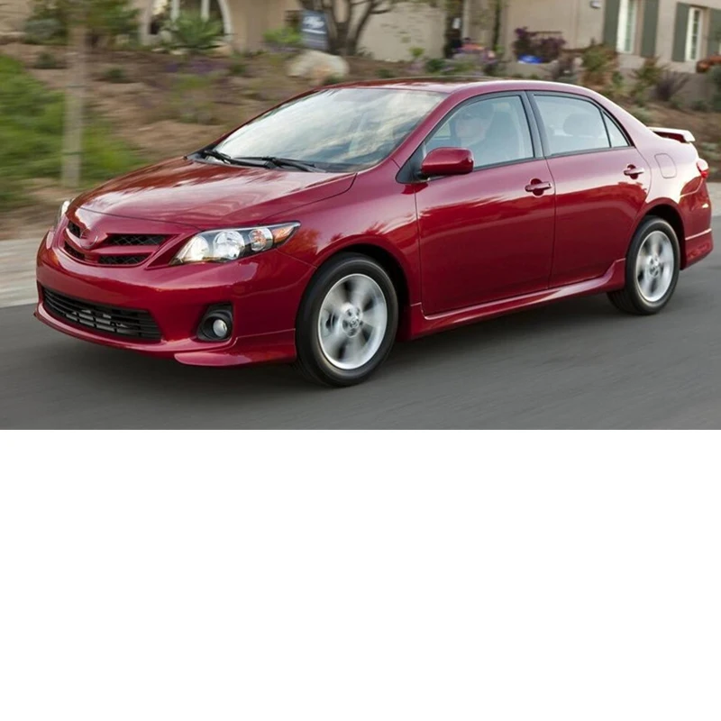 Сплиттер CEYUSOT для переднего бампера автомобиля 2 шт. губы Toyota Corolla 2011 2012 13 материал