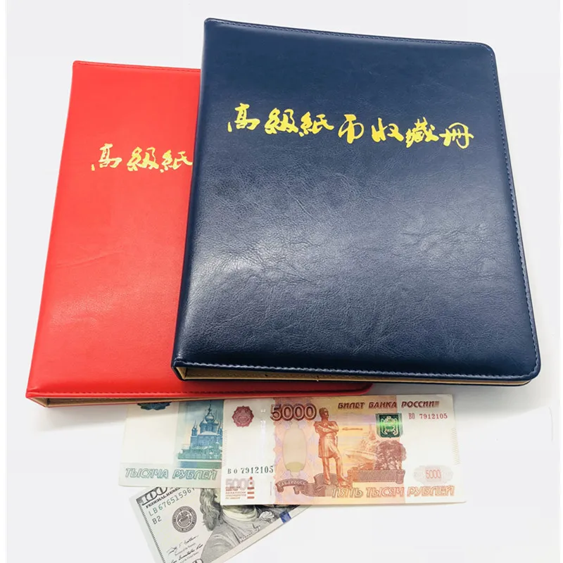 

CA2 Coin Album High Quality PU Coin & Banknote Mix Album Can hold various sizes of coins and banknotes 10