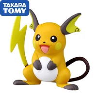 tomy pokemon go elf japan version action figure mc alola region raichu pikachu pichu action figure doll collections gifts