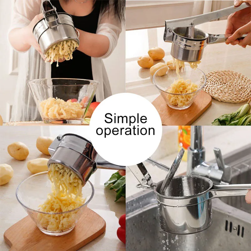 3 в 1 машинки для картофеля кухонные инструменты приготовления пищи пресс из