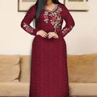 Женское длинное платье, арабское мусульманское платье
