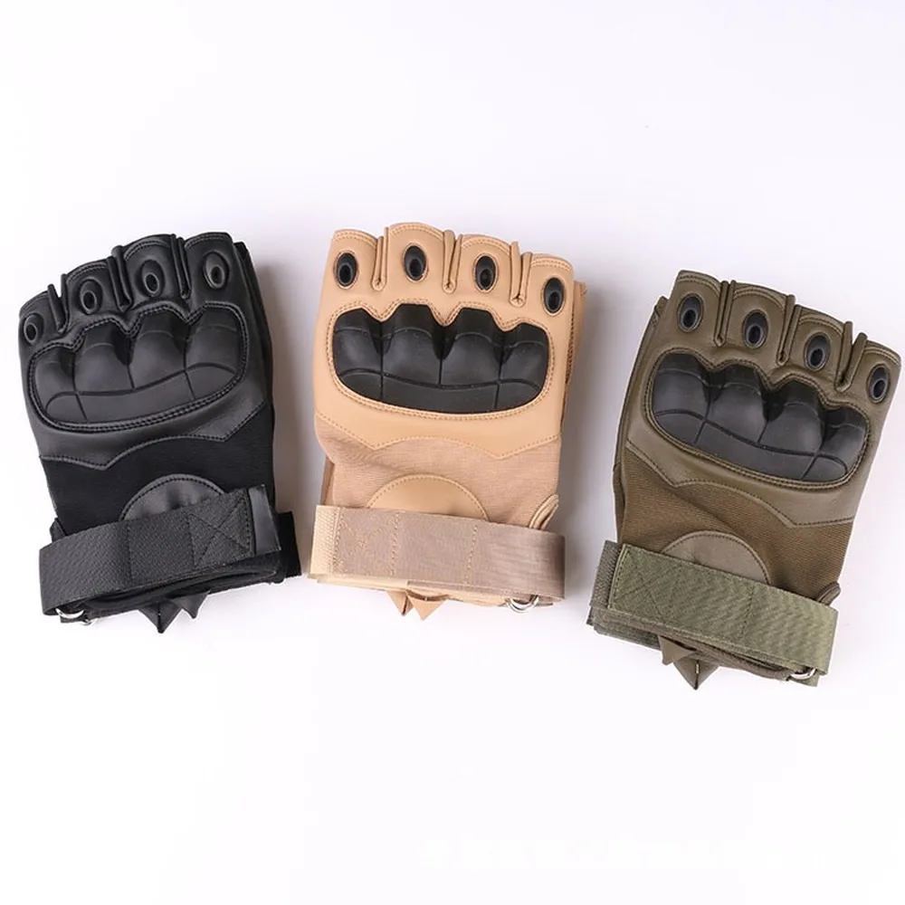 

Motorcycle Protective Accessories Non-slip Wear-resistant Half-finger Gloves Tactical Sports Outdoor Fitness Riding Gloves