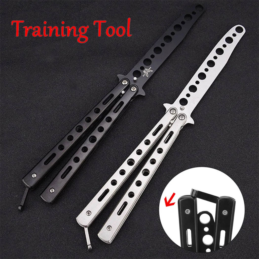 Складной нож бабочка маленький и островатый красивый внешний вид 15|Ножи| |