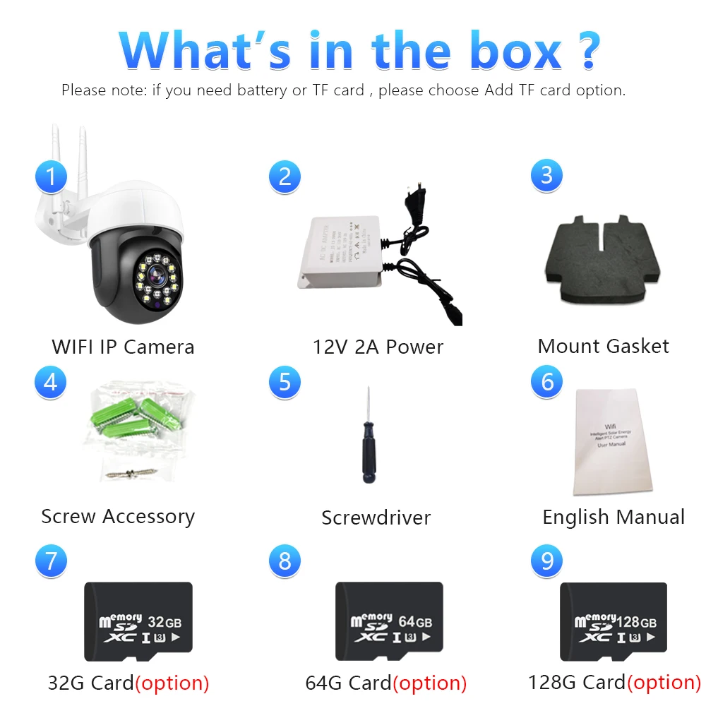 

WIFI Camera 1080P HD Outdoor IP Camera Auto Tracking Home Security CCTV Camera H.265 Network E-mail Color Night Vision