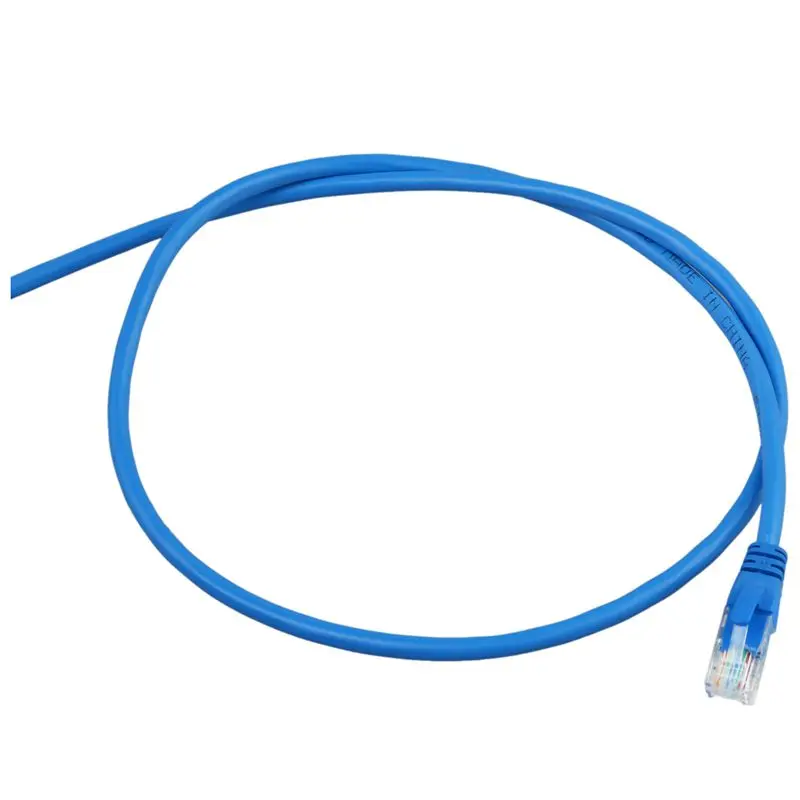 Горячие XD-Плоский CAT6 Ethernet 100 м/1000 Мбит/с патч-кабель сети RJ45 PLAT в от 5 м до 50 м Длина: 50 м Cat6
