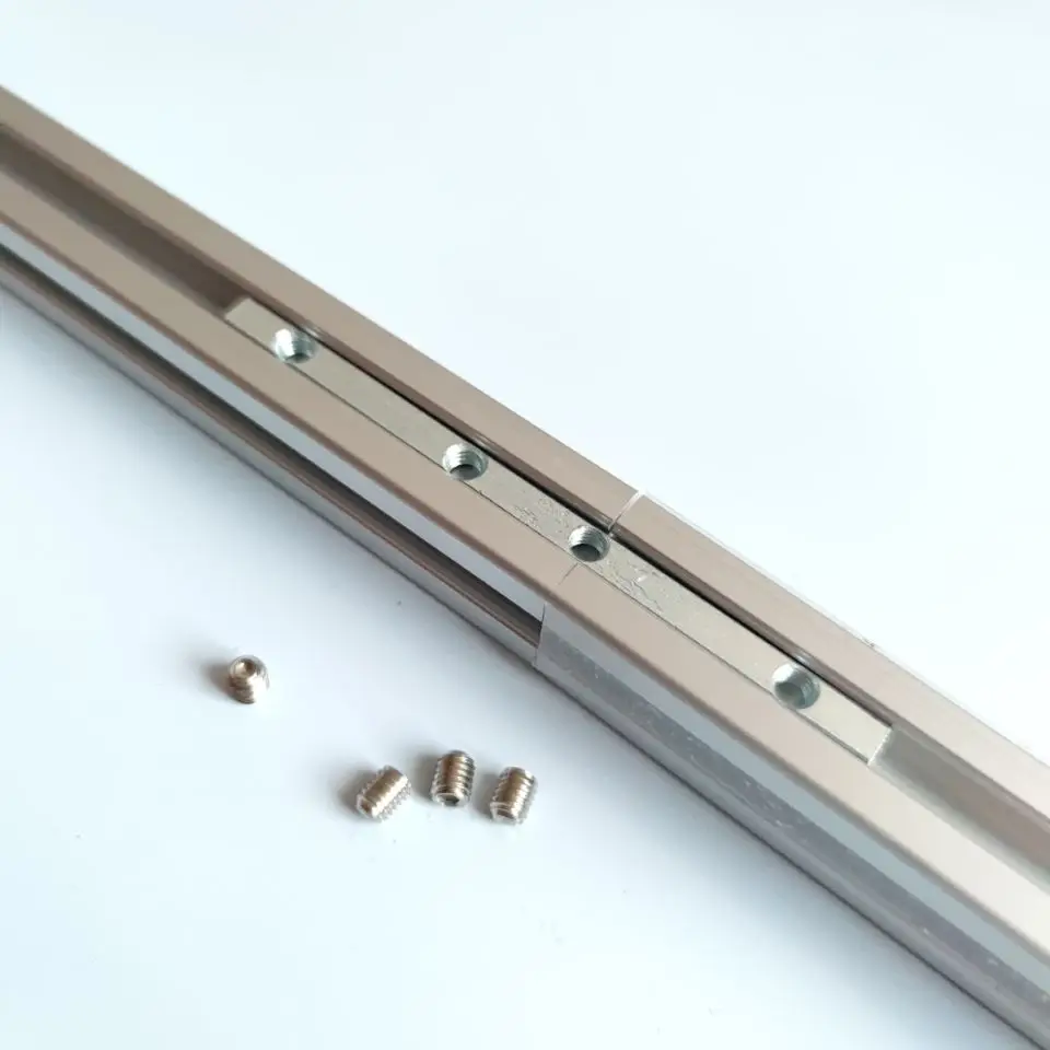 Соединительный элемент из алюминиевого профиля 4 шт. удлинитель длины