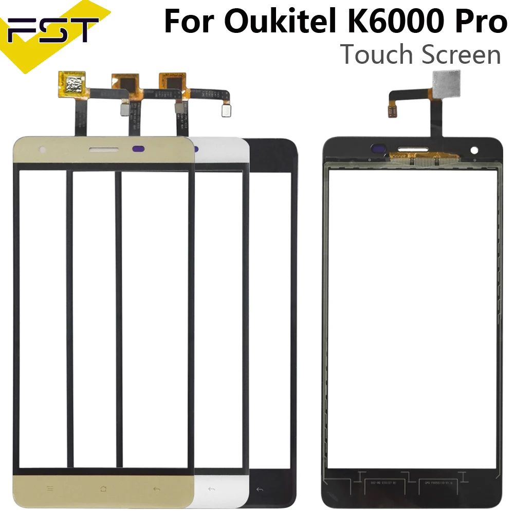 Стеклянная панель с сенсорным экраном 5 дюйма для OUKITEL K6000 Pro стеклянная сенсорная