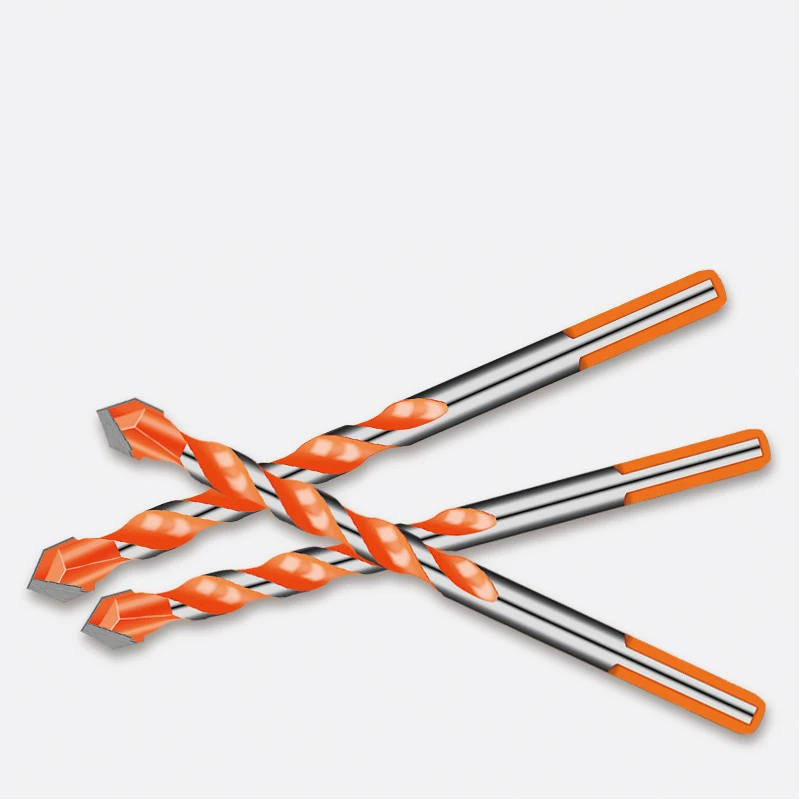 

Набор многофункциональных сверл для стекла, керамической плитки, Открыватель отверстий, кирпич, твердый сплав, треугольный набор инструмен...