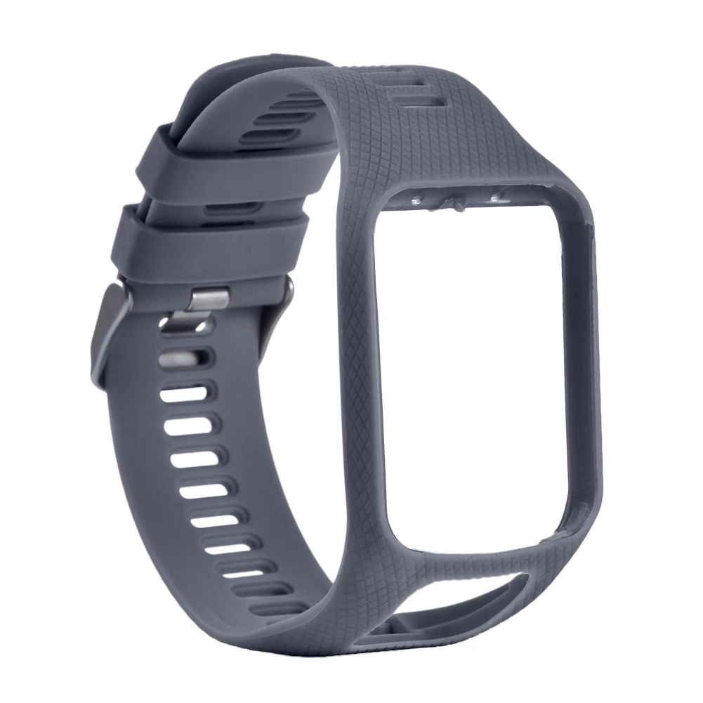 06 Сменный силиконовый ремешок для Tom Runner 2/3 Spark/3 Спортивные часы c GPS TPE Жесткий ПК держатель водонепроницаемые часы аксессуары - Цвет: 06