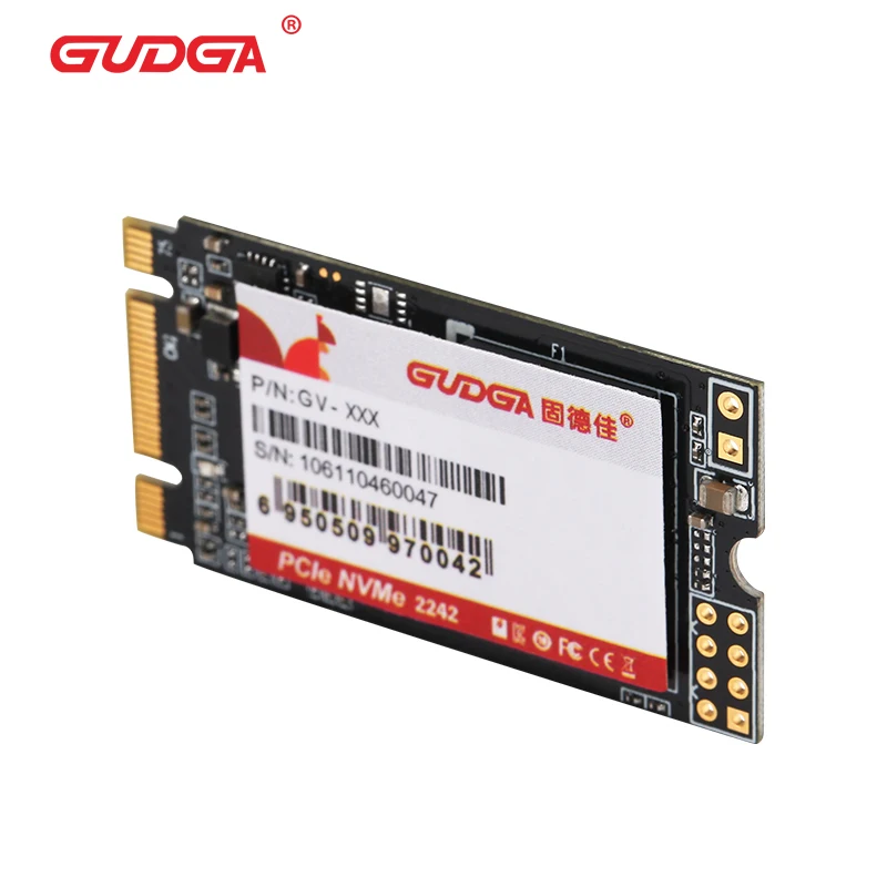 GUDGA SSD M2 NVME PCI-e сигнал Gen3.0x2 2242 128 ГБ 256 512 ТБ Внутренний твердотельный накопитель для