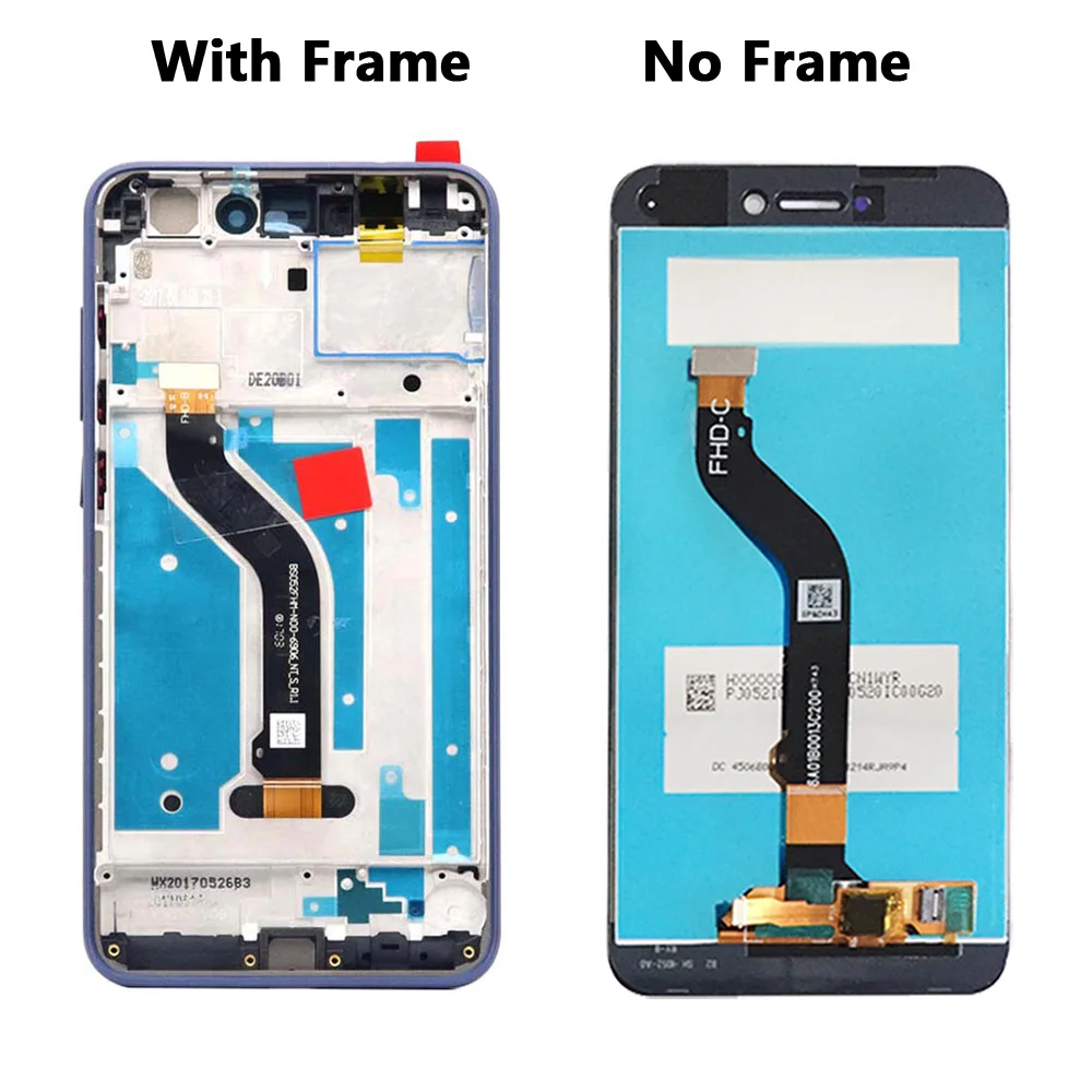 100% тестирование 5 0 ''ЖК дисплей для Huawei P8 Lite ЖК-дисплей с сенсорным экраном в