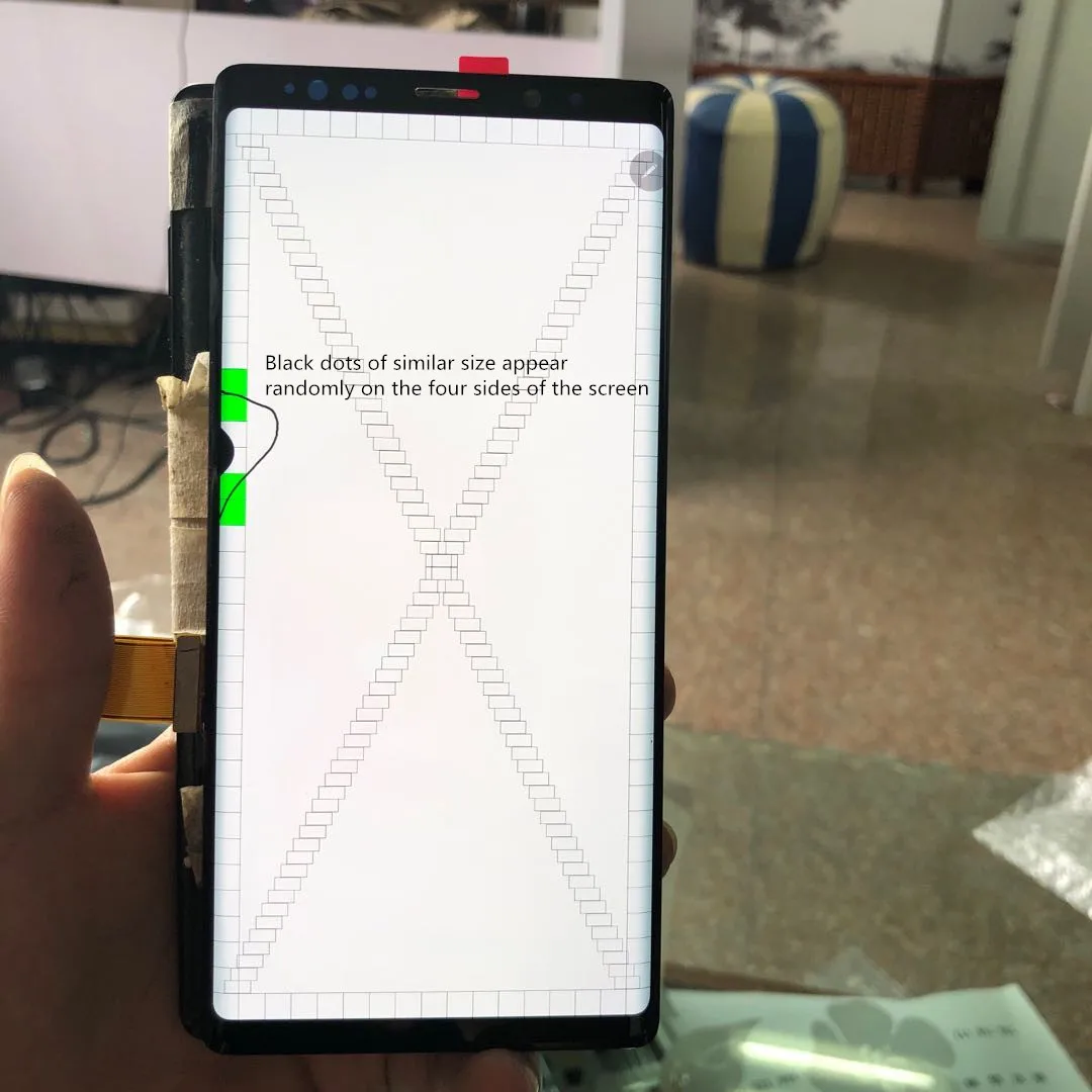 Есть точка для Samsung Galaxy Note 9 Note9 N960F N960U N9600/DS ЖК дисплей сенсорный экран дигитайзер в