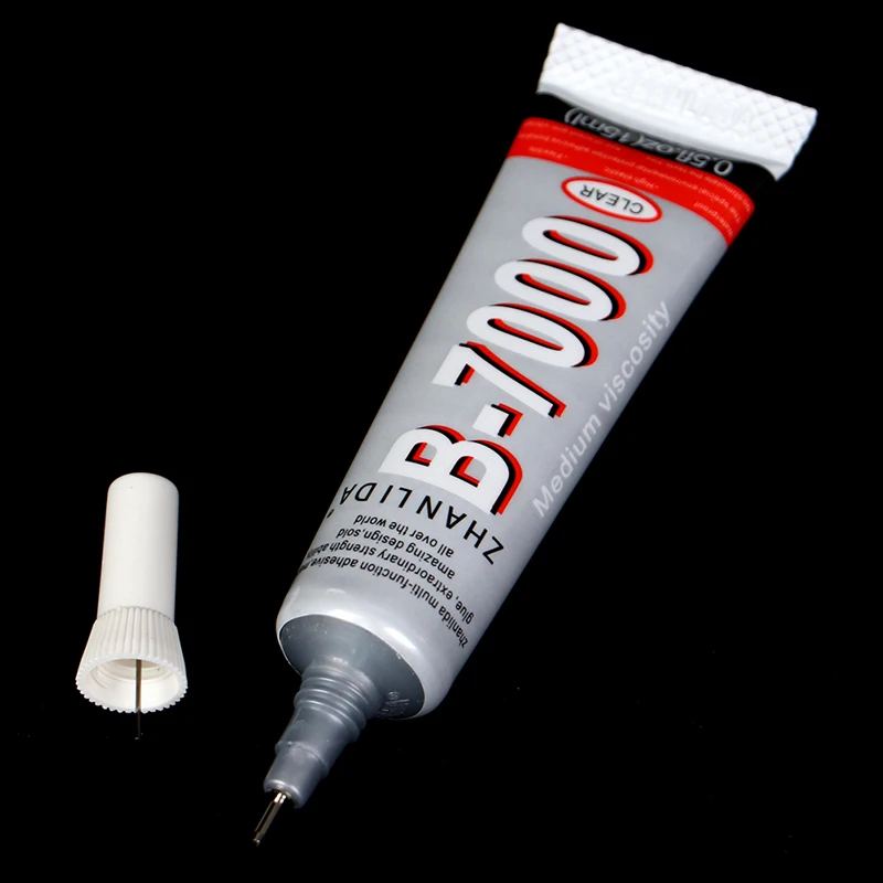 

B7000 Mobile Phone Repair Glue 15ml Industrial Strength Sticker Smartphones Tablets Screens Gems Diy Crafts Adhesive Small Smell