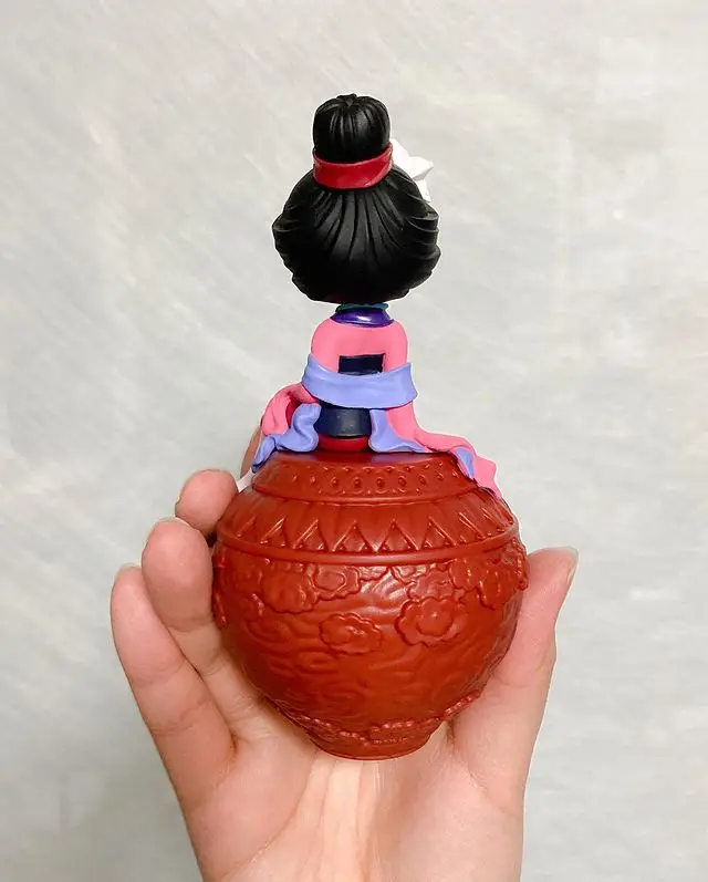 bandai genuine gashapon toys disney princess ariel cinderella mulan assembling action figure model toys girl gifts free global shipping