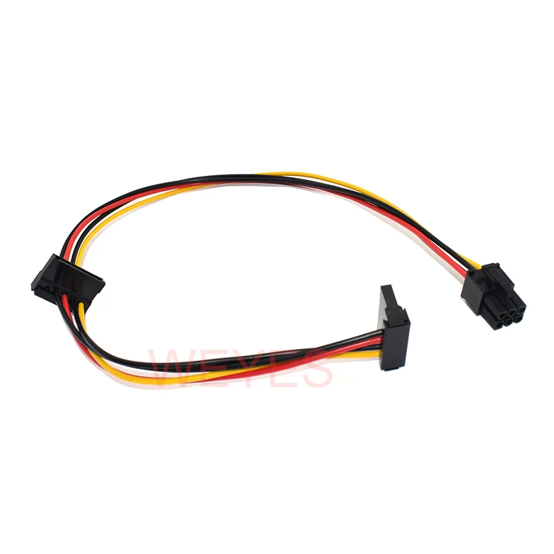 Маленький 6Pin к двойной SATA для DELL Vostro 3070 3670 3967 3977 3980 настольный компьютер HDD SSD