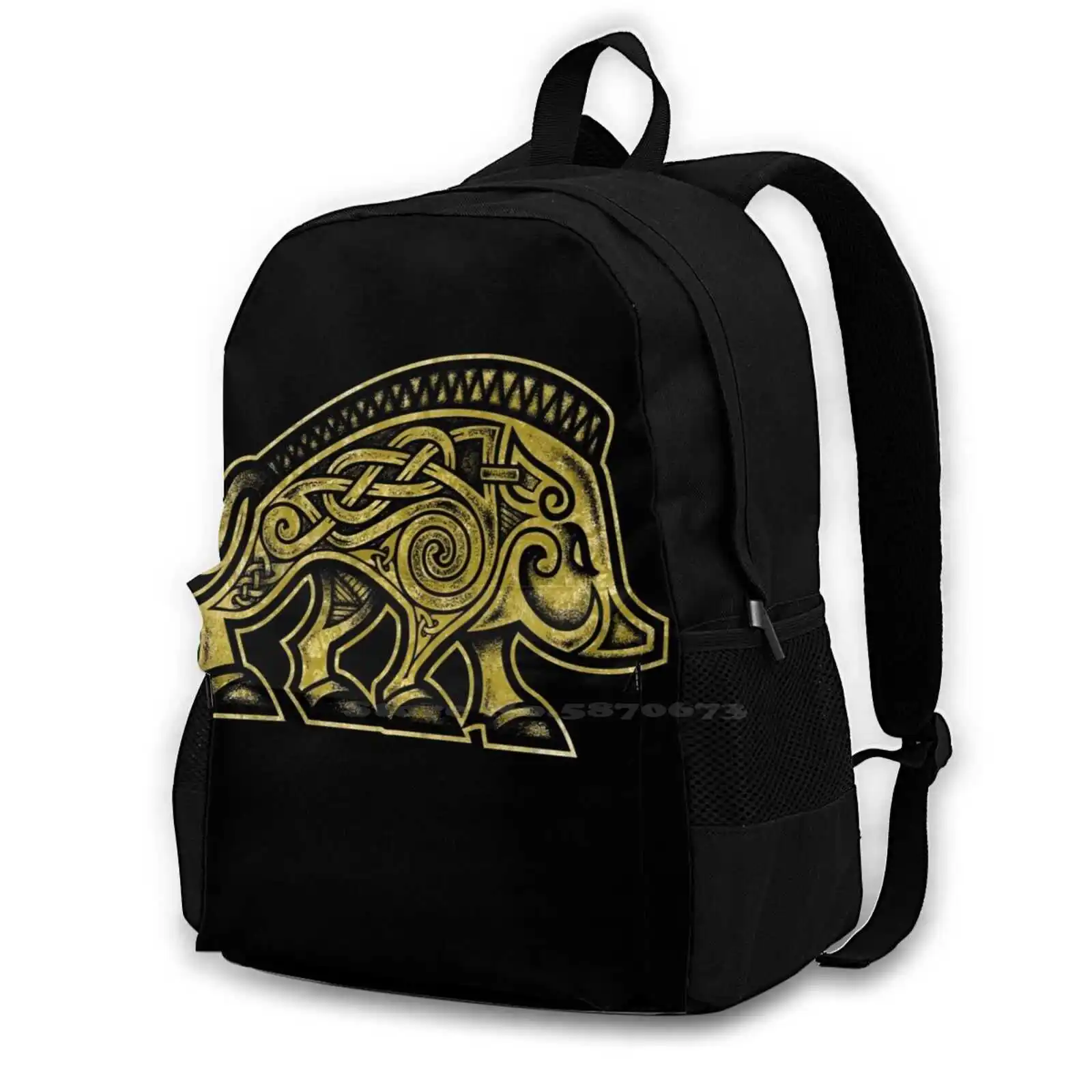 

Boar War Pig Fashion Bags Backpacks Celt S Viking Vikings Norse Nordic Scandinavian Scottish Irish Knotwork Scotland Ireland