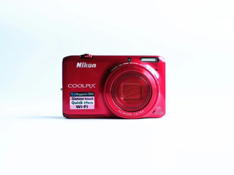 Б/у Специальная цена! Nikon COOLPIX S6500 Wi Fi цифровая камера с 12 кратным увеличением 16 0 Мп