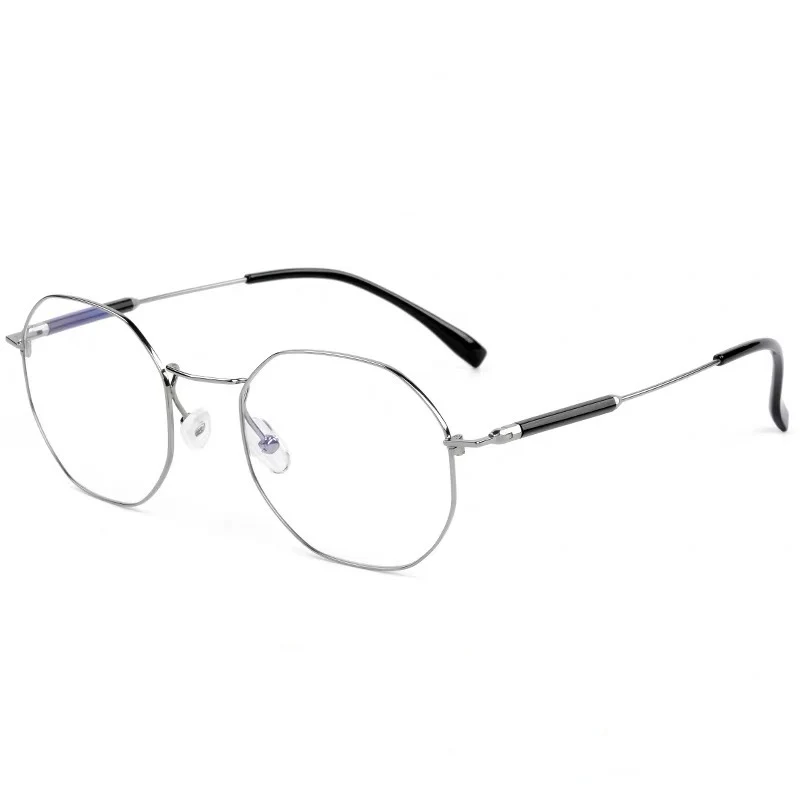 Ультралегкие прозрачные оправы для очков дизайнерские титановые мужские очки