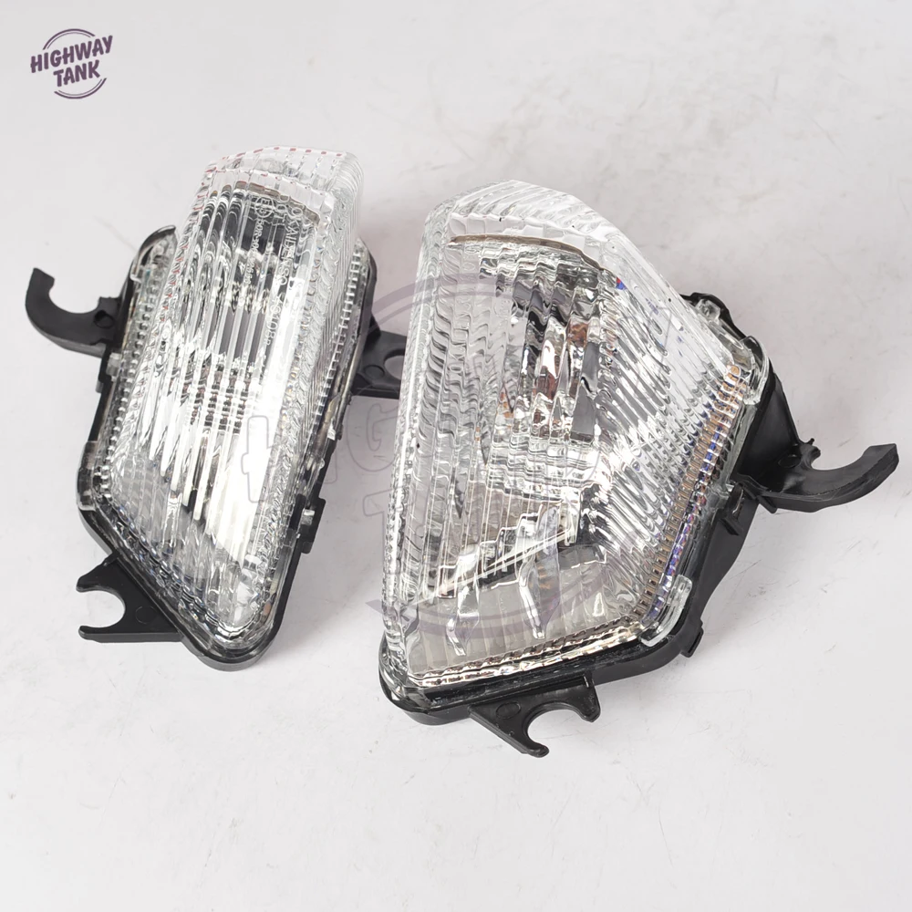 Прозрачная передняя крышка для мотоцикла с индикатором поворота и сигнальным