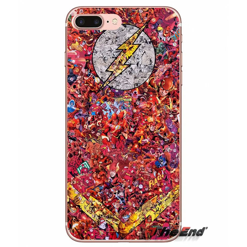 Модный чехол для вспышки ТВ серии flash log Xiao mi 6 A1 Max x 2 5X 6X Red Note 5 5A 4X 4A A4 4 Plus Pro |