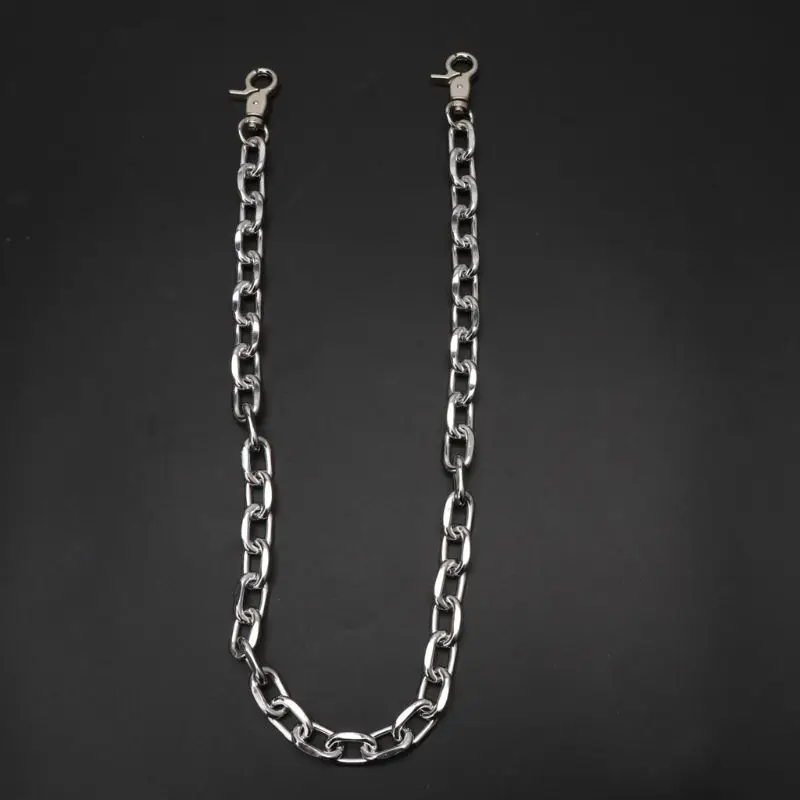 Хип-хоп брюки джинсы Цепи Байкер водитель грузовика ключ Жан противоугонные