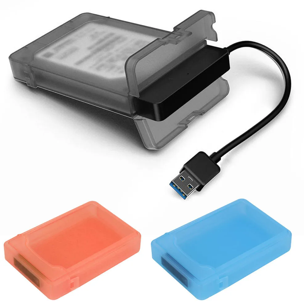 Чехол для корпуса жесткого диска USB 3 0 SATA III чехол 2 5-дюймового HDD SSD без