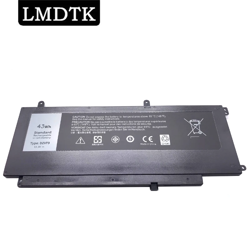 LMDTK Новый D2VF9 Аккумулятор для ноутбука Dell Inspiron 15 7547 7548 Vostro 5459 Sereis 0PXR51 0YGR2V P41F P68G 4P8PH PXR51 43WH