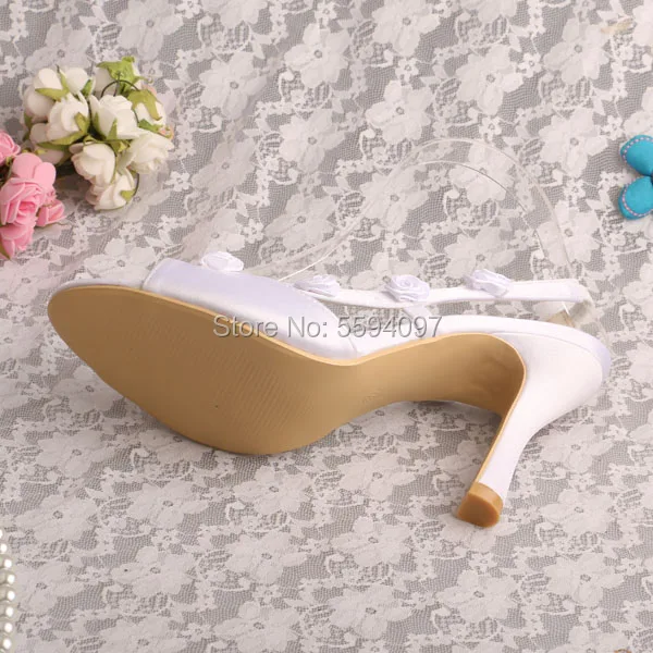 

Venus lure Designer Shoes for Women Sandals White Slingback Shoes Size 9