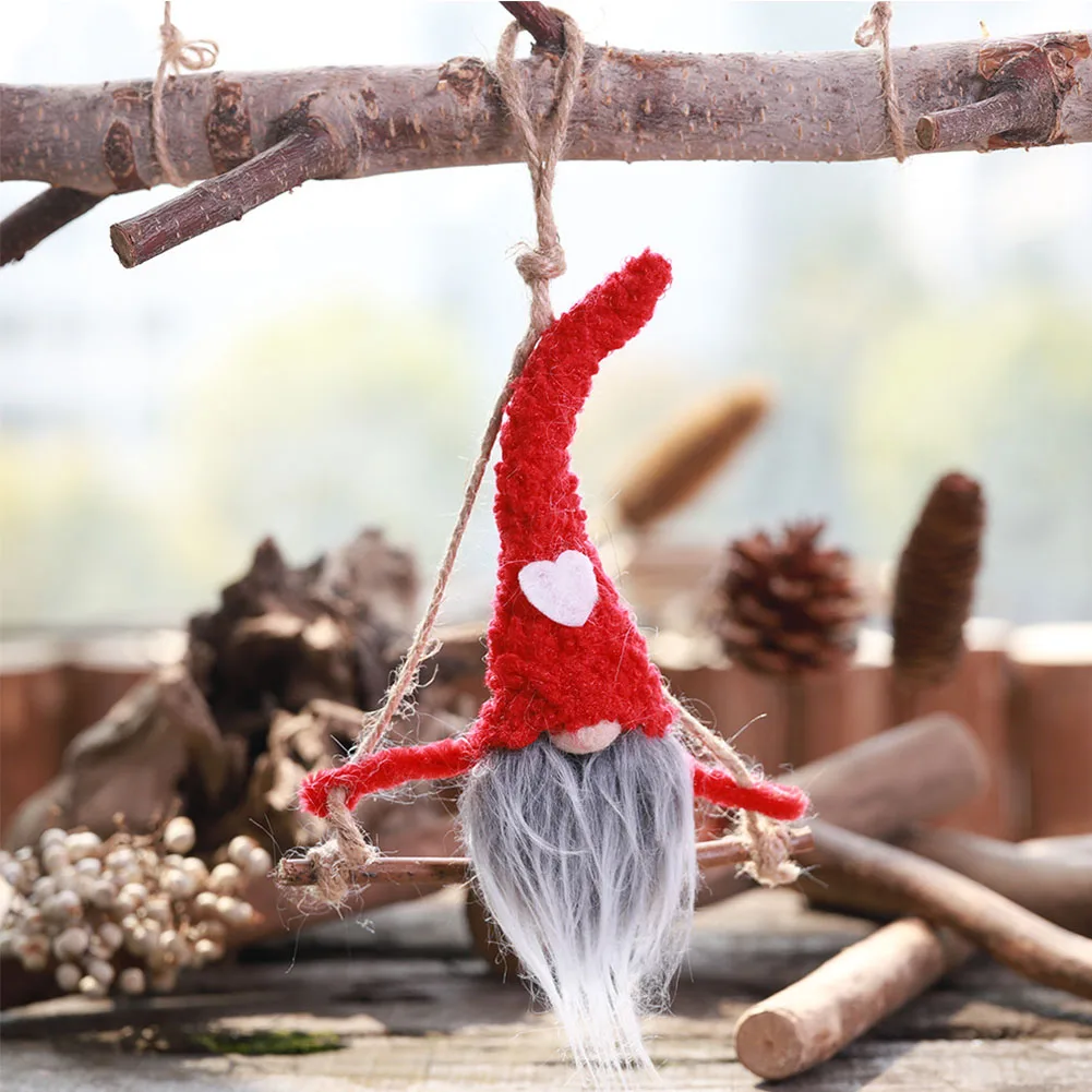 Домашний Безликий Декор подвесное украшение качели Легкая установка сказочная