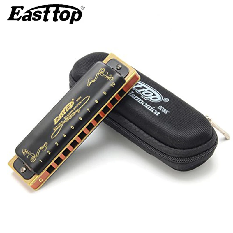 Easttop T008K 10 отверстий диатоническая гармоника для рта Ogan Woodwind музыкальный