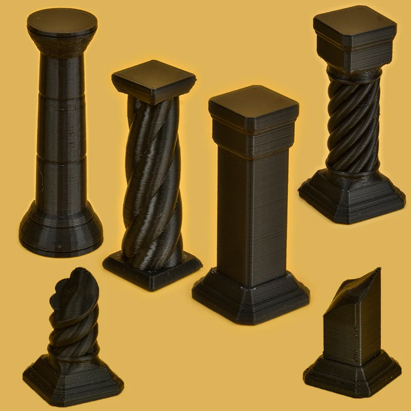 Миниатюрные фигурки gloomhavin TRPG, подходят для всех распространенных настольных игр, 3D токены, каменные колонны, деревянные бочонки, фигурки