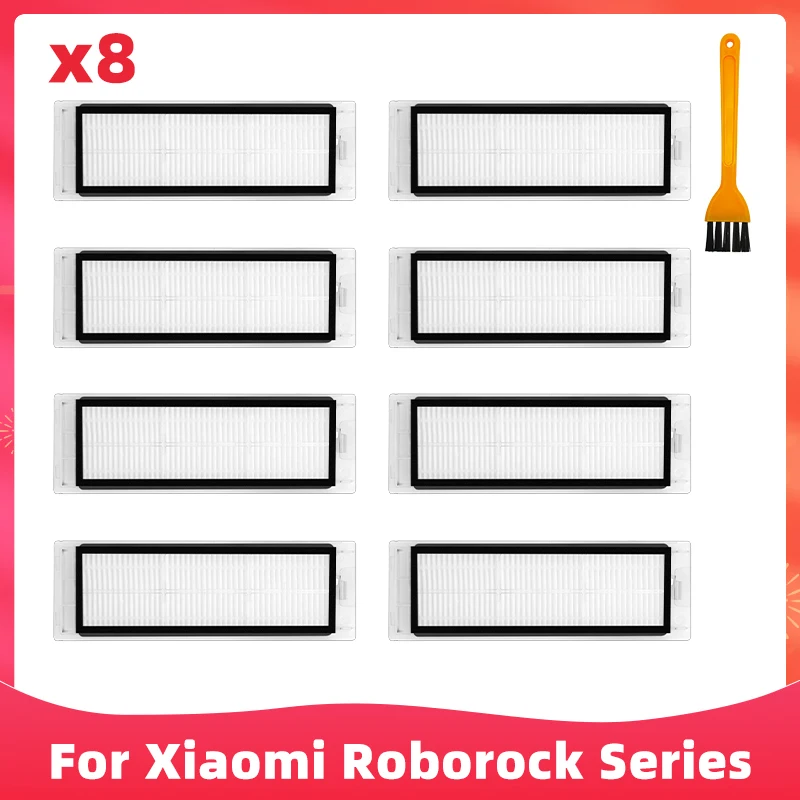 Filtro Hepa Filtro de reemplazo para Xiaomi Mijia 1 / 1S Roborock E2 E3 E4 S4 S5 S5 Max S6 MaxV S6 puro Robot repuestos de aspiradora
