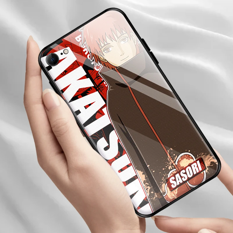 Чехол из закаленного стекла для iPhone SE 6 6s 7 8 plus x xr xs 11 12 mini Pro Max | Мобильные телефоны