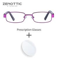 zenottic children prescription glasses girl kids metal myopia optical eyeglasses frames anti blue ray prescription eyewear
