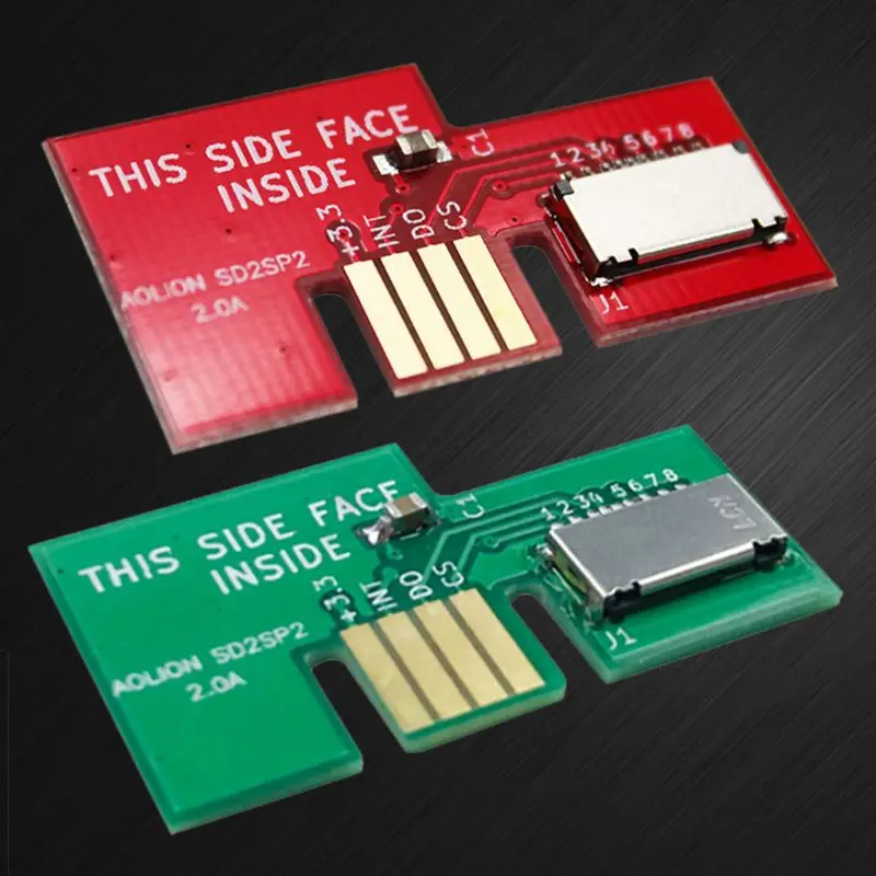Сменный адаптер карты Micro SD TF кардридер для NGC игровой куб SD2SP2 sdнагрузочный SDL