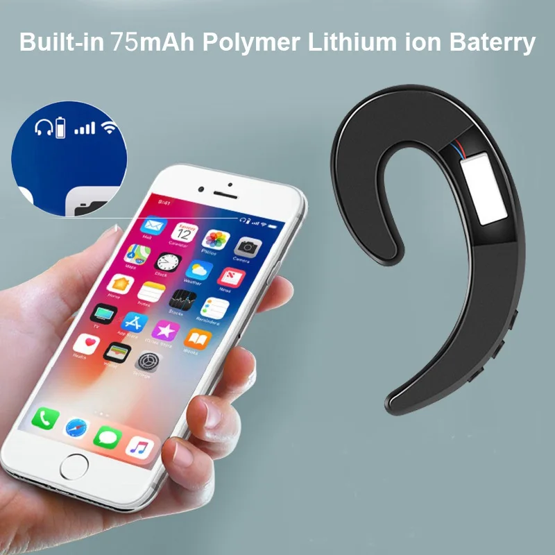 Bluetooth-гарнитура 4 1 беспроводные наушники с костной проводимостью спортивные